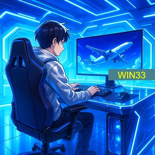 Imagem promocional da WIN33 mostrando a plataforma e suas vantagens