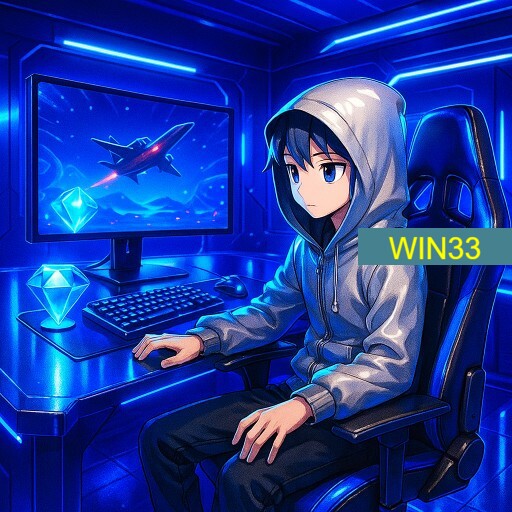 Imagem promocional da WIN33 mostrando a plataforma e suas vantagens