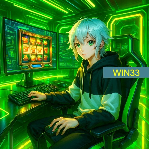 Imagem promocional da WIN33 mostrando a plataforma e suas vantagens